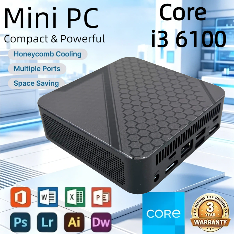 Pc Gaming I3 - New Mini PC High-Performance Portable Core