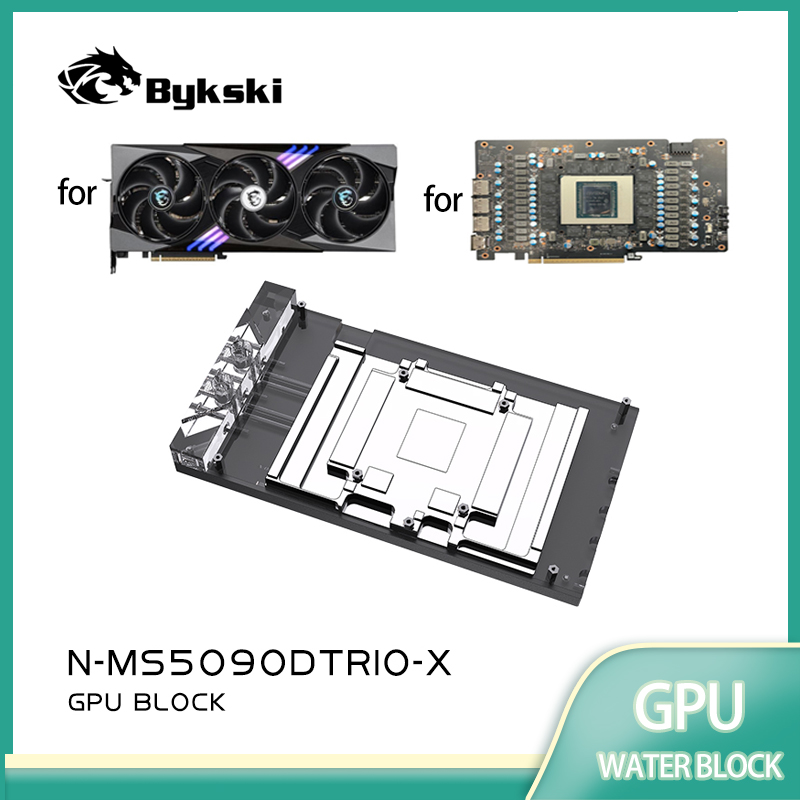 Pc Gaming Xịn - Bykski N-MS5090DTRIO-X GPU Block for MSI