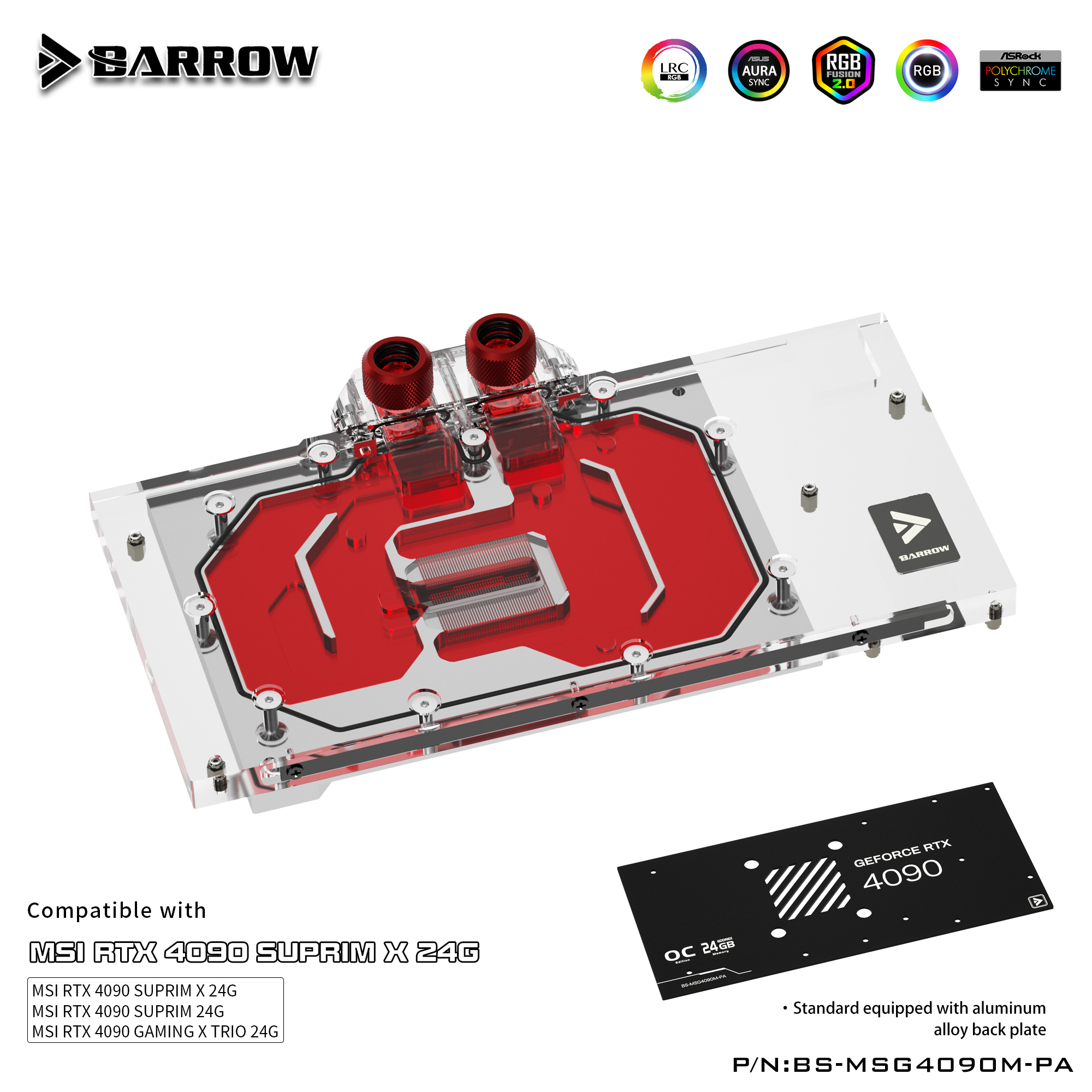Pc Gaming Xịn - Barrow PC Full Cover RGB GPU
