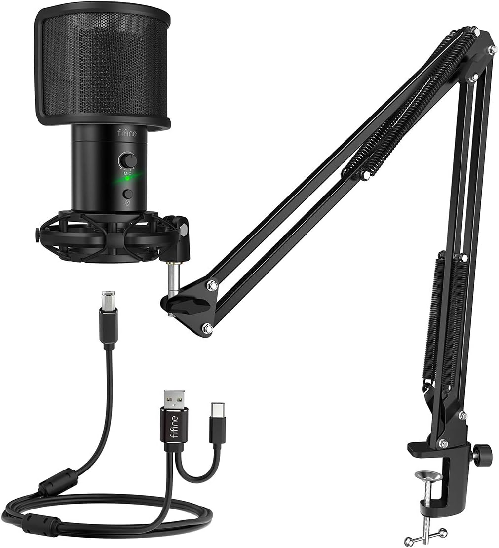 Pc Gaming Discord - USB Gaming Streaming Microphone Kit with