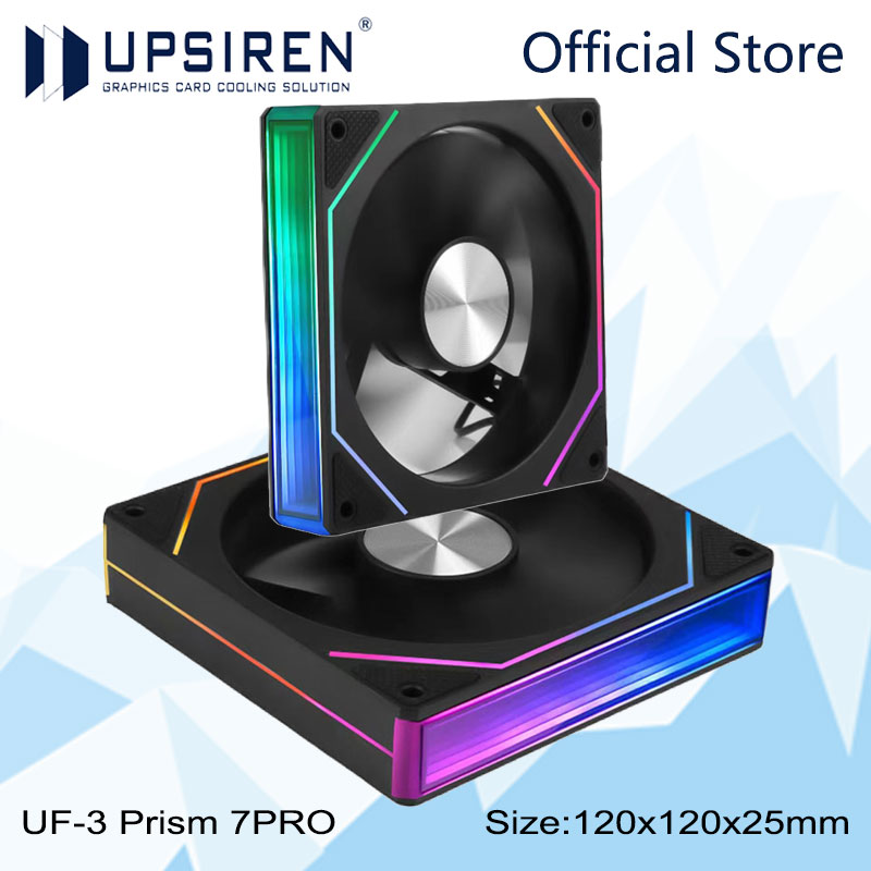 Argb Case Fan - UPSIREN UF-3 Prism 7PRO Computer Case