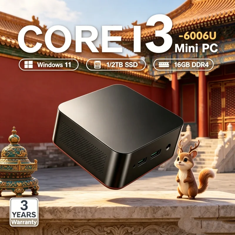 2026 Dainty Pliable MINI PC Wi - Pc Gaming I3 评论和价格