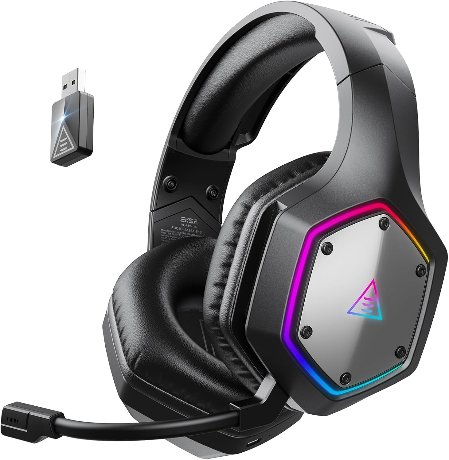 2.4GHz Wireless Gaming Headset - Pc Gaming Gaming 评论和价格