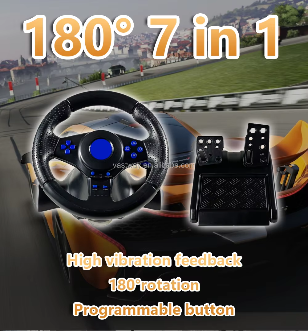 Newest Gaming Racing Steering  - Pc Gaming Xịn 评论和价格