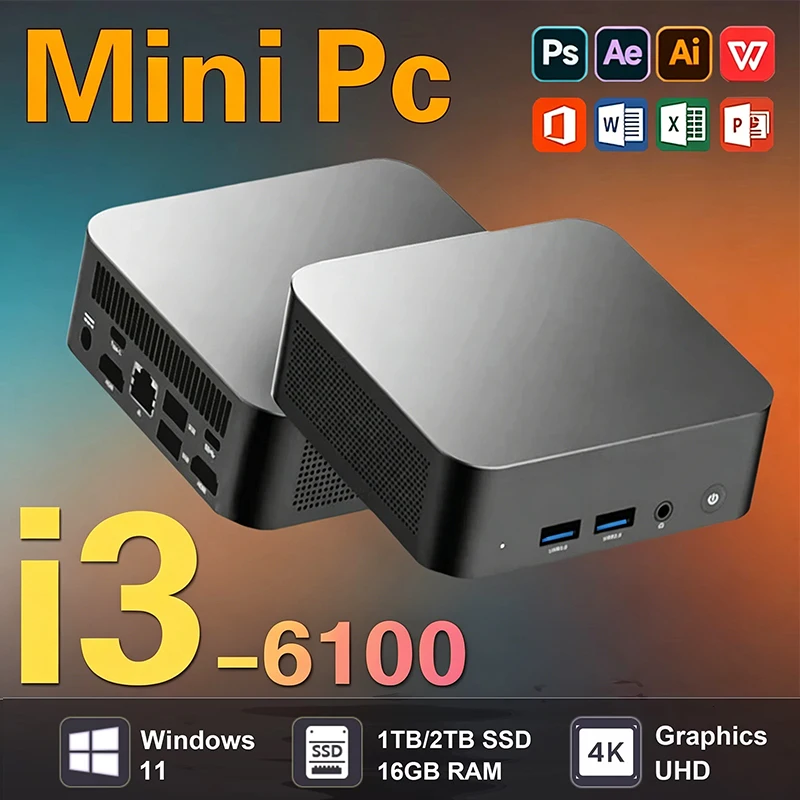 2026 Mini PC Intel Core i3-610 - Pc Gaming Gaming 评论和价格