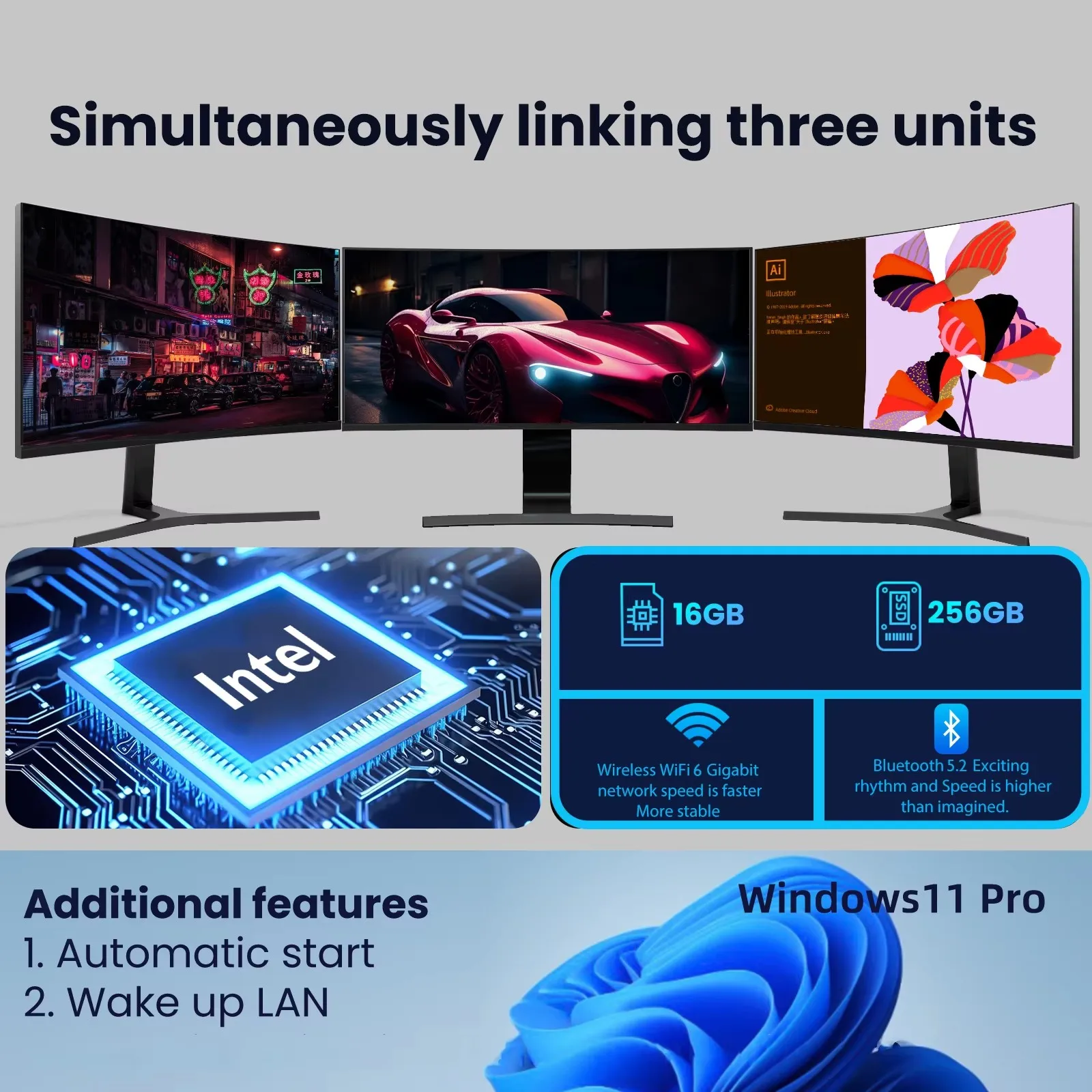 2026 Mini PC Intel Core i3-610 - Pc Gaming Gaming 评论和价格