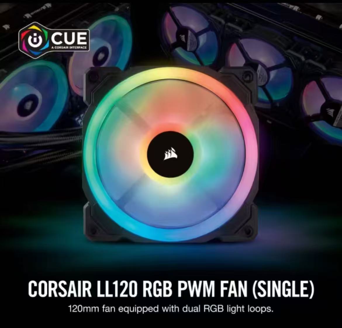 CORSAIR LL120 RGB 120mm Dual L - Argb Case Fan 评论和价格