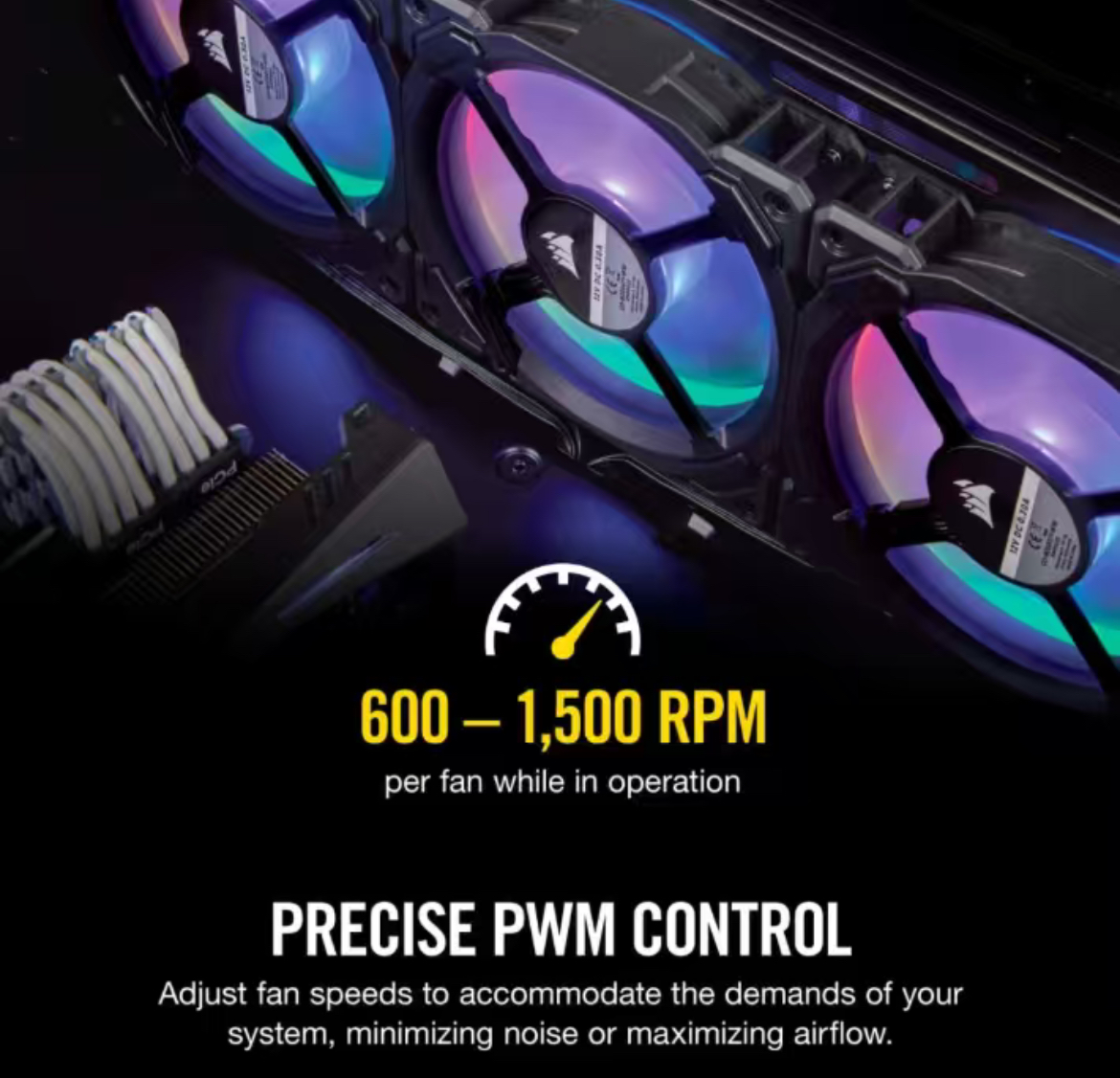 CORSAIR LL120 RGB 120mm Dual L - Argb Case Fan 评论和价格