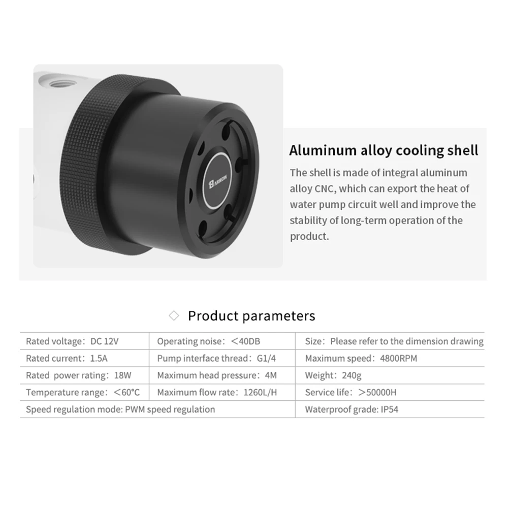 Barrow PWM Water Pump Reservoi - Pc Gaming Xịn 评论和价格