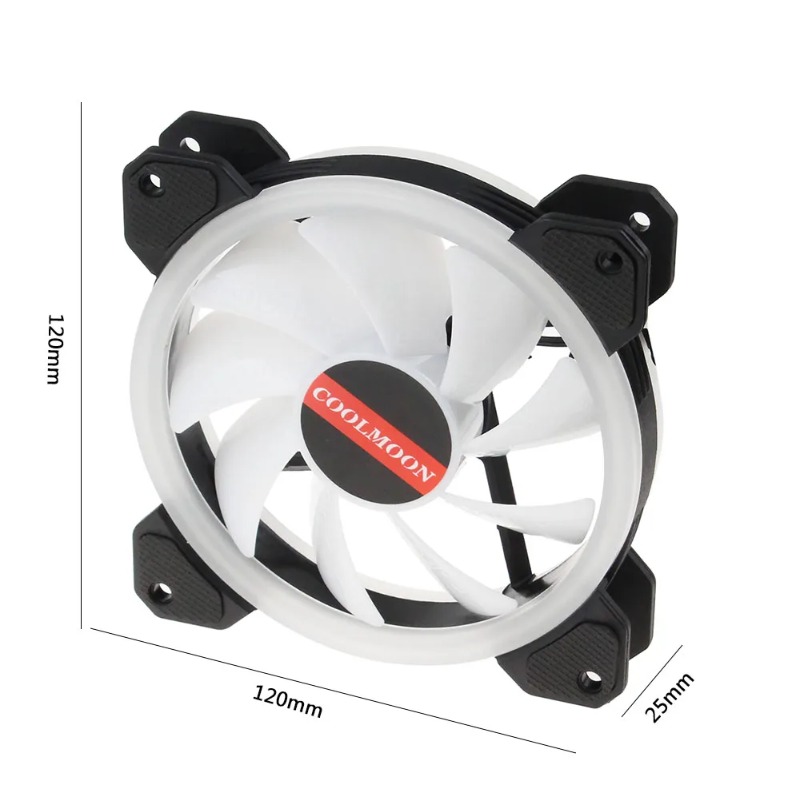 120mm RGB Quiet Adjustable PC  - Argb Case Fan 评论和价格