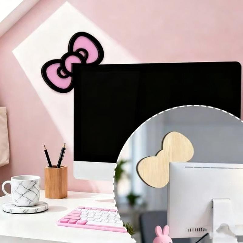 New 1/2Pcs Wooden Bowknot PC A - Pc Gaming Setup 评论和价格