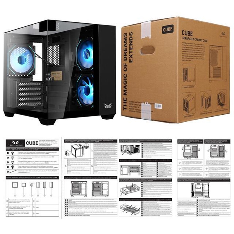 Yeah Magic Cube MATX High-Styl - Pc Gaming Itx 评论和价格