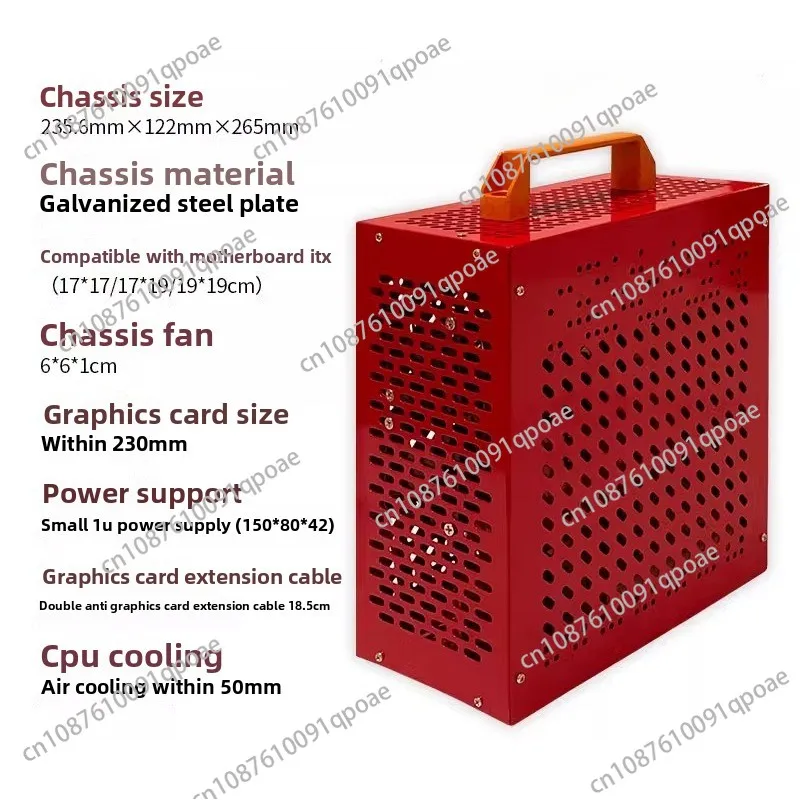 Mini ITX Case 7.9L Gaming Comp - Pc Gaming Itx 评论和价格