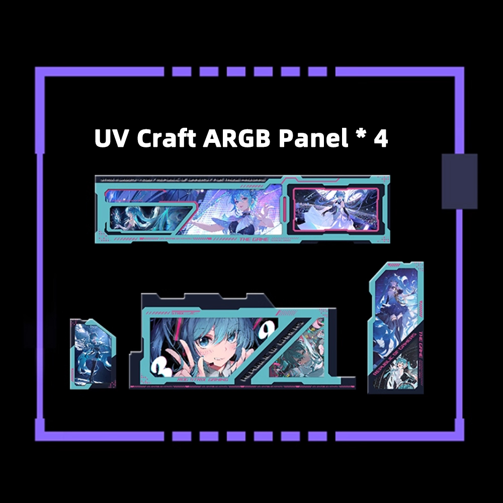 4PCS ROG Helios GX601S UV RGB  - Pc Gaming Itx 评论和价格