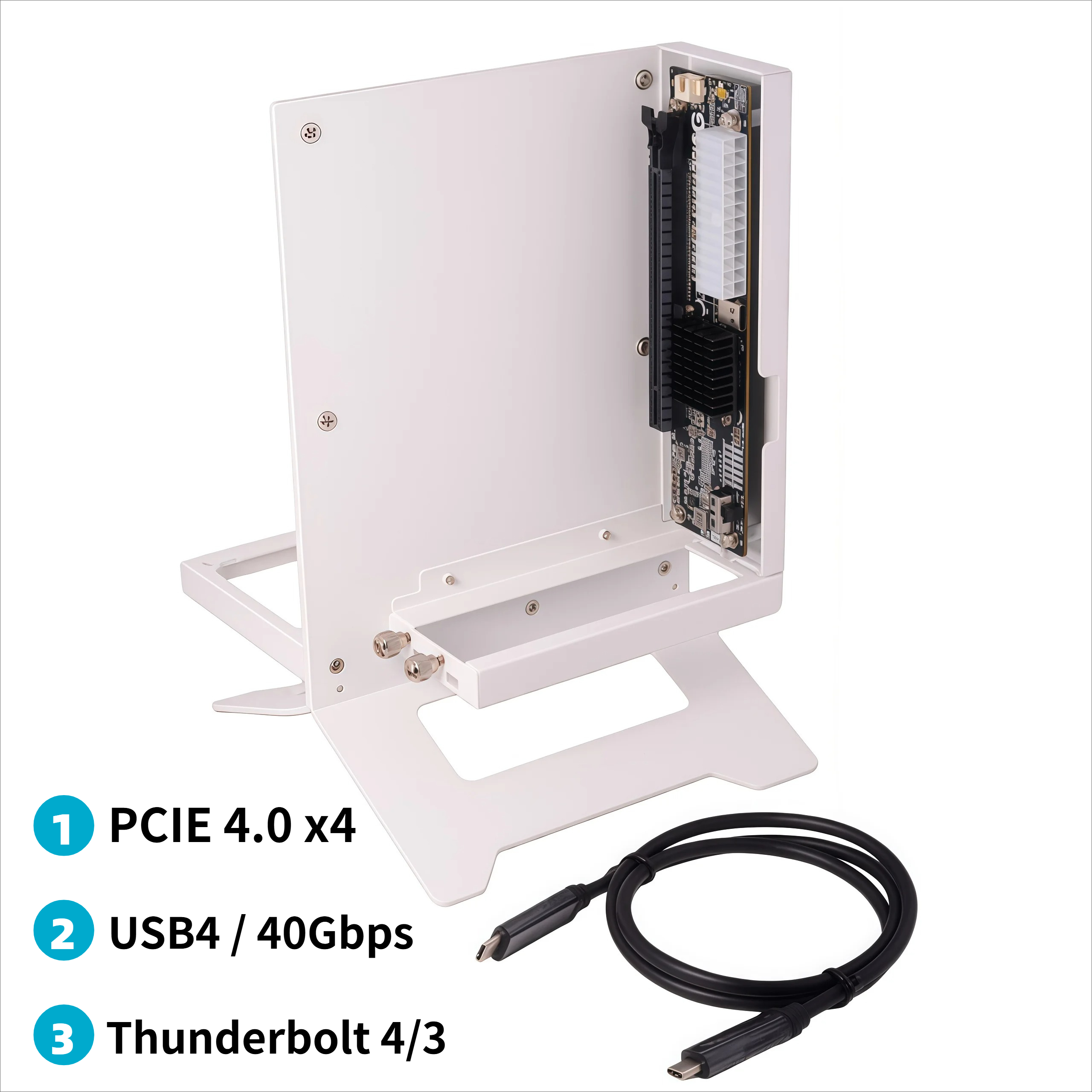 EGPU Thunderbolt 4/3 TB3/TB4 T - Pc Gaming Itx 评论和价格