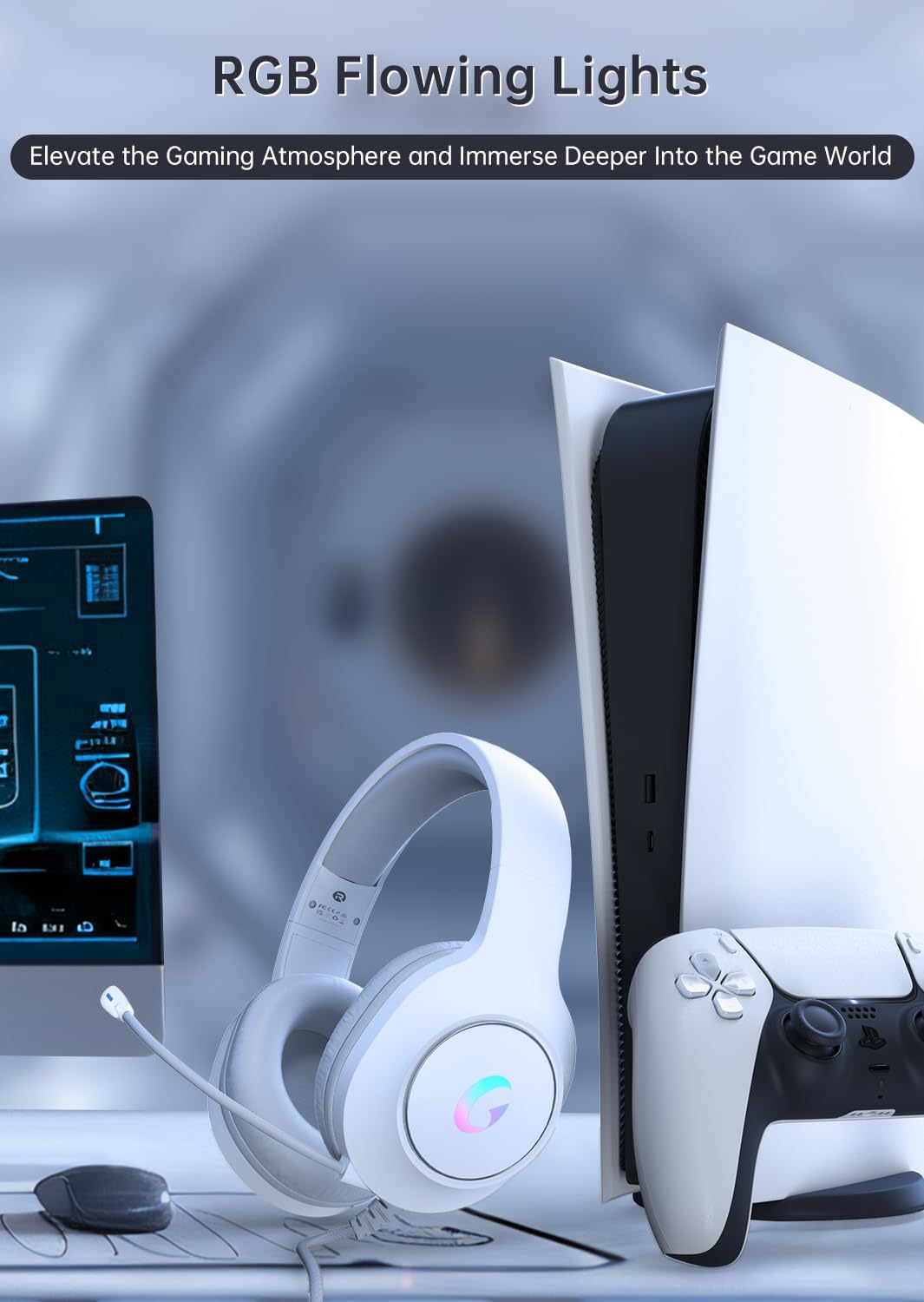 Gaming Headset With 7.1 Surrou - Pc Gaming Gaming 评论和价格