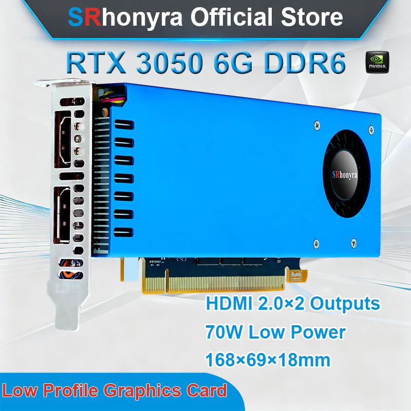 SRhonyra Geforce RTX 3050 6GB  - Pc Gaming Itx 评论和价格