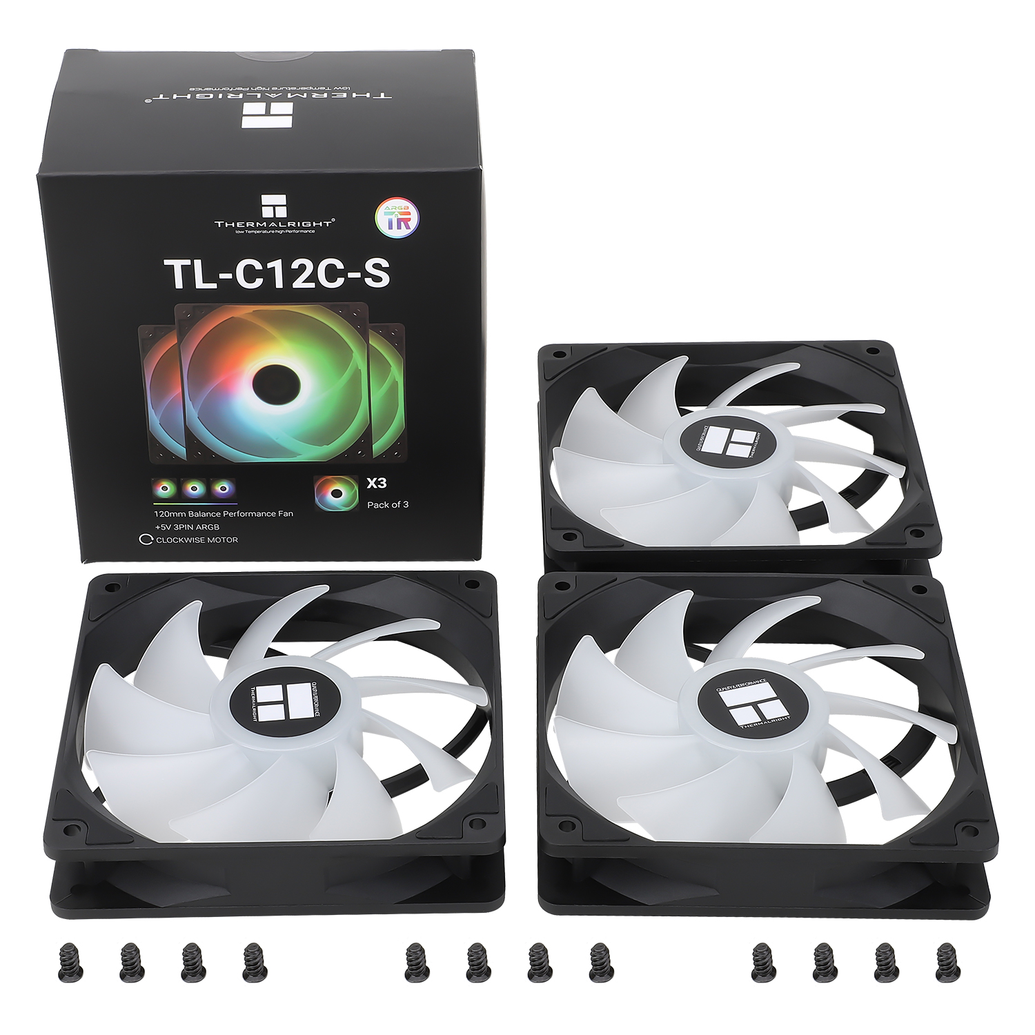 Thermalright TL-C12C 3 in 1 12 - Argb Case Fan 评论和价格