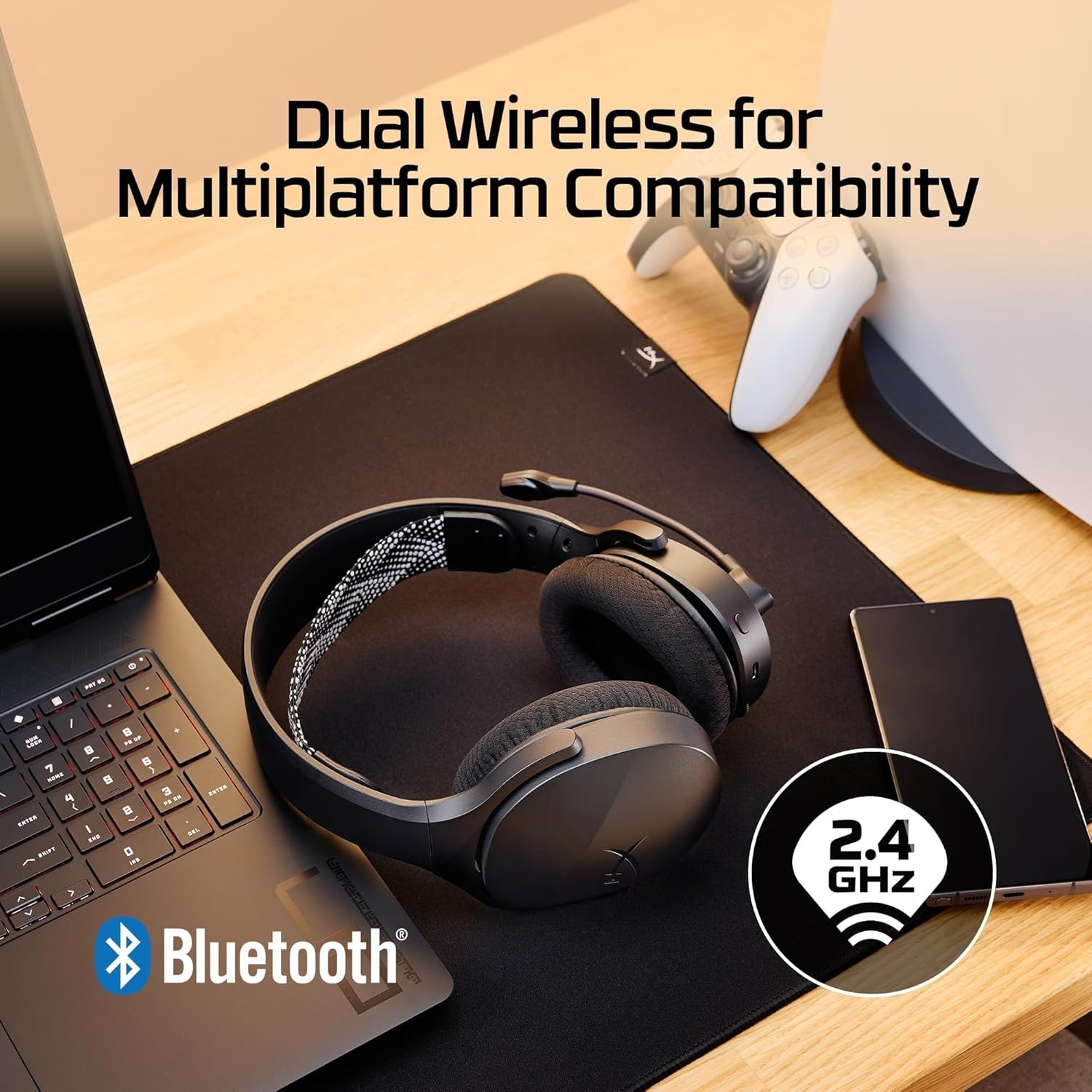 Dual Wireless Gaming Headset:  - Pc Gaming Gaming 评论和价格