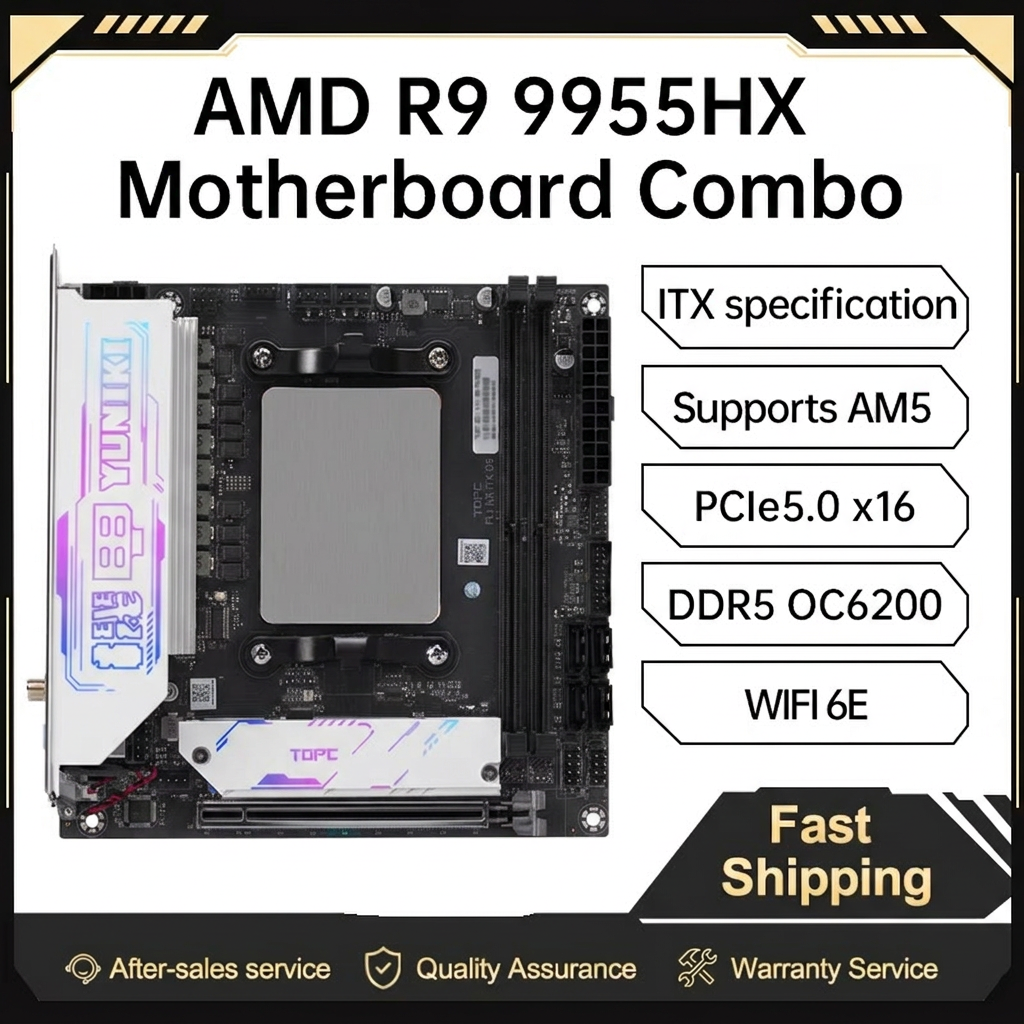TOPC AMD Ryzen 9 9955HX Mini-I - Pc Gaming Itx 评论和价格