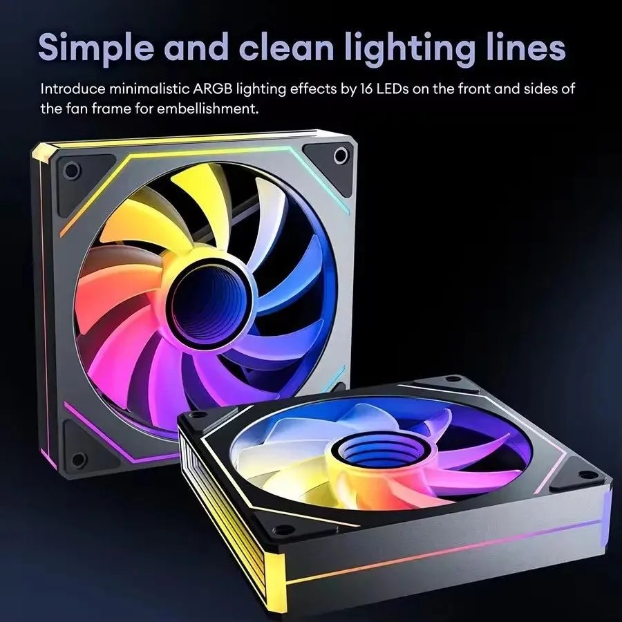 LDPCSJ Prism 7 PRO ARGB PC Cas - Argb Case Fan 评论和价格