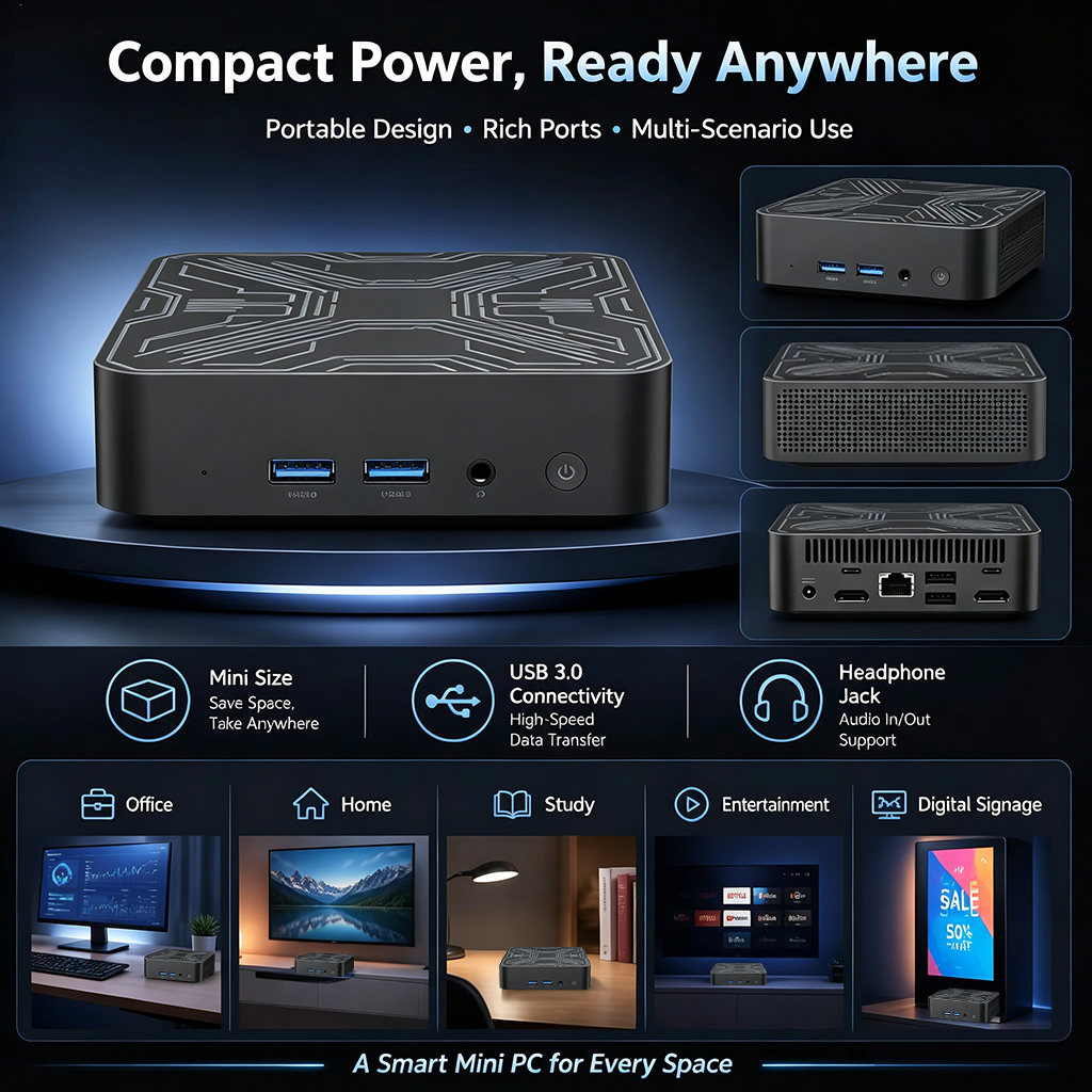 New Mini PC Intel Core i3-6006 - Pc Gaming I3 评论和价格