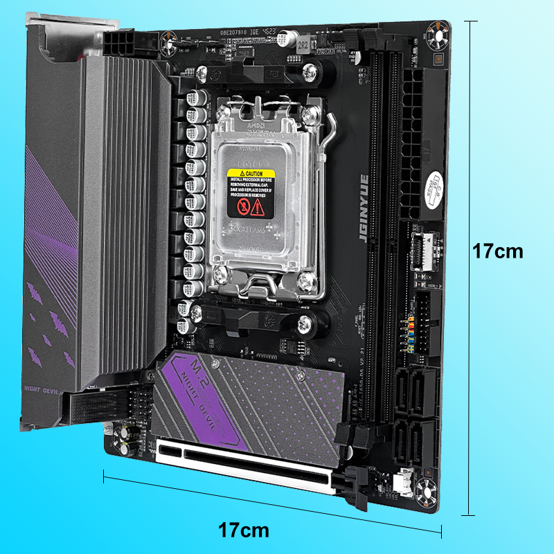 JGINYUE B650i Night Devil Main - Pc Gaming Itx 评论和价格