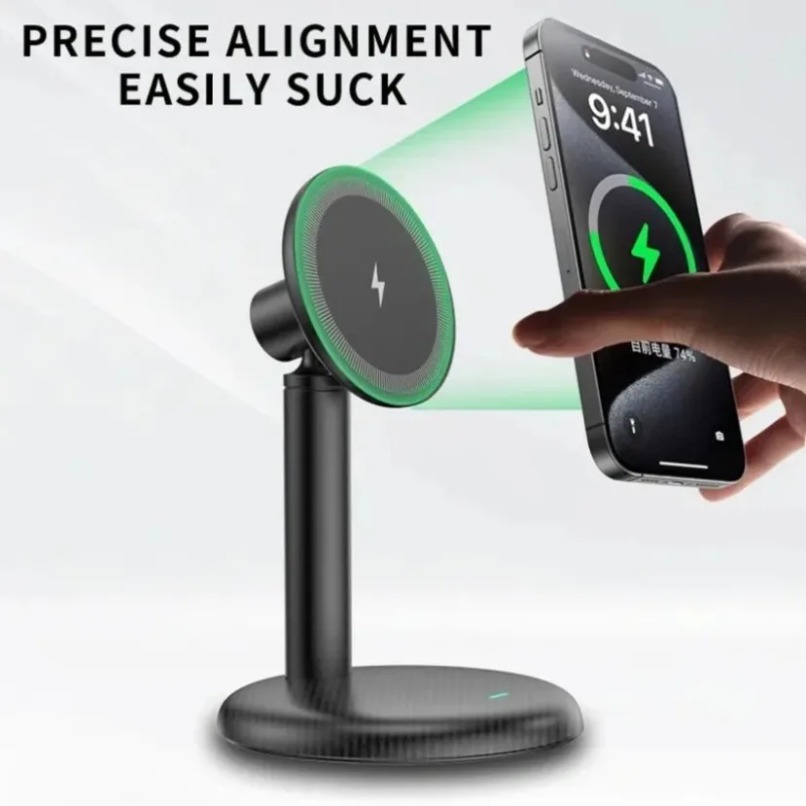 Desktop Magnetic Phone Stand F - Desk Cable Organizer 评论和价格