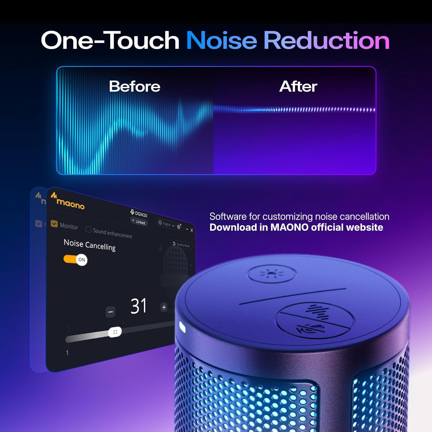 USB Gaming Microphone For PC W - Pc Gaming Discord 评论和价格