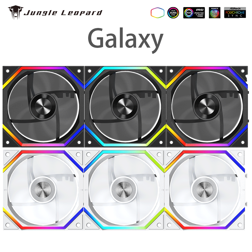 Jungle Leopard Galaxy Prism XH - Argb Case Fan 评论和价格