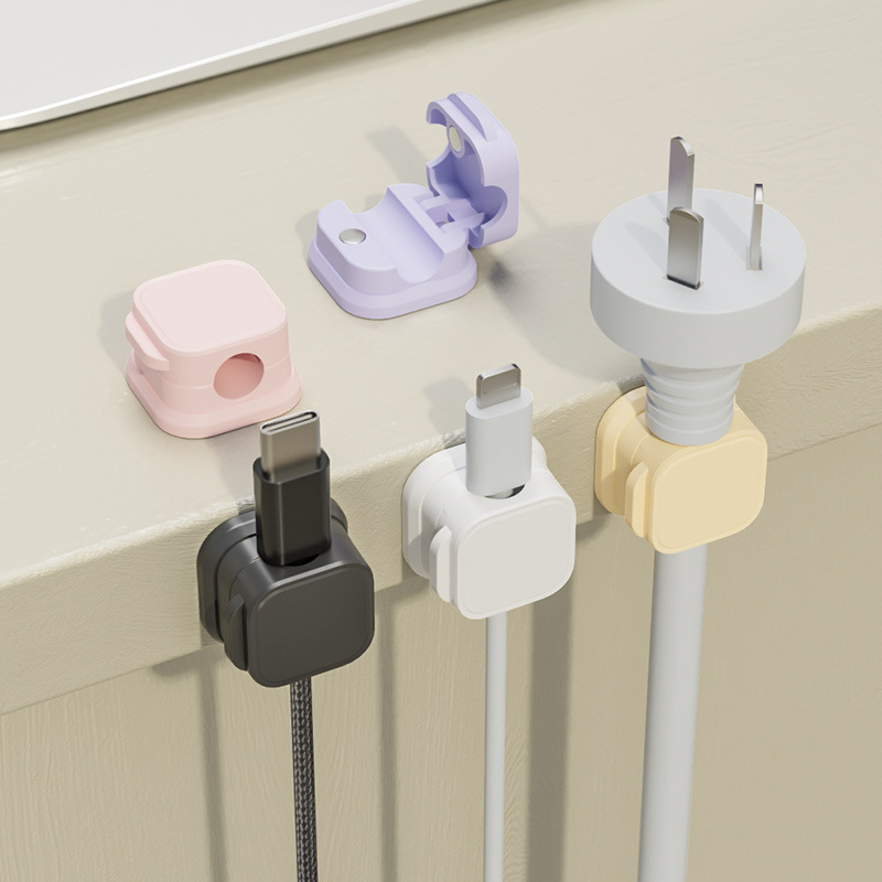 Multi Color Magnetic Cable Man - Desk Cable Organizer 评论和价格