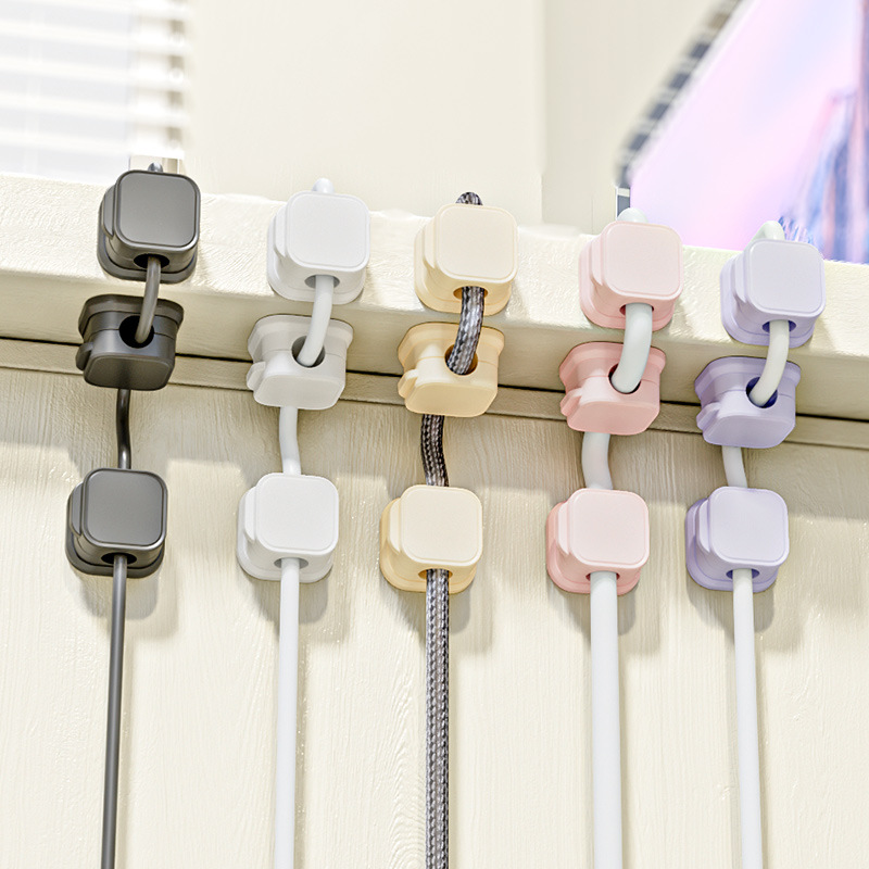 Multi Color Magnetic Cable Man - Desk Cable Organizer 评论和价格