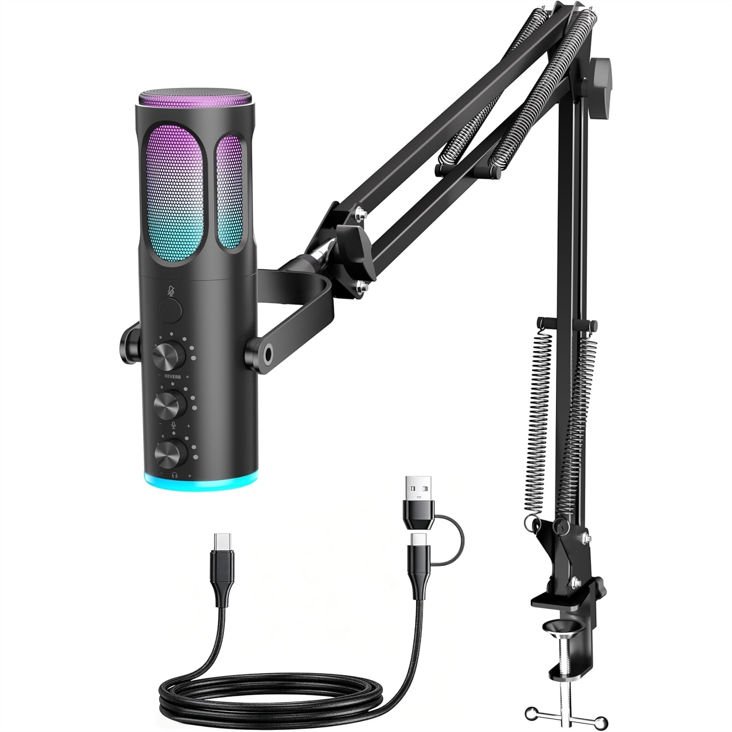 USB Gaming Microphone For PC P - Pc Gaming Gaming 评论和价格