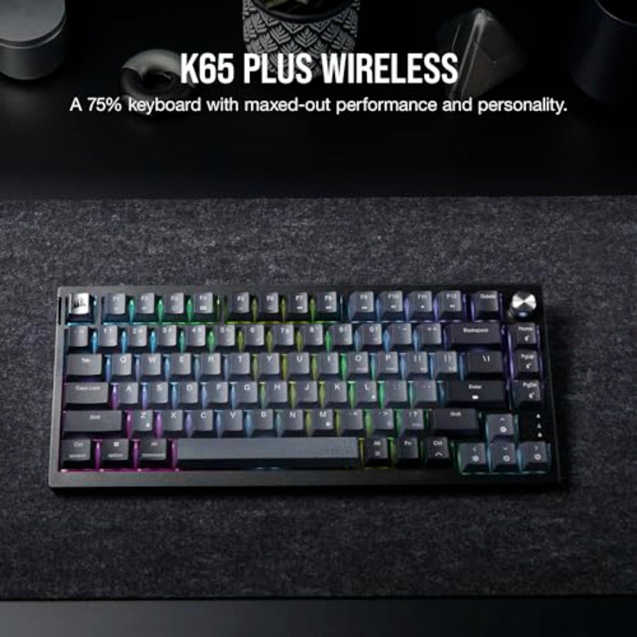 K65 Plus Wireless 75% RGB Mech - Pc Gaming Qwerty 评论和价格