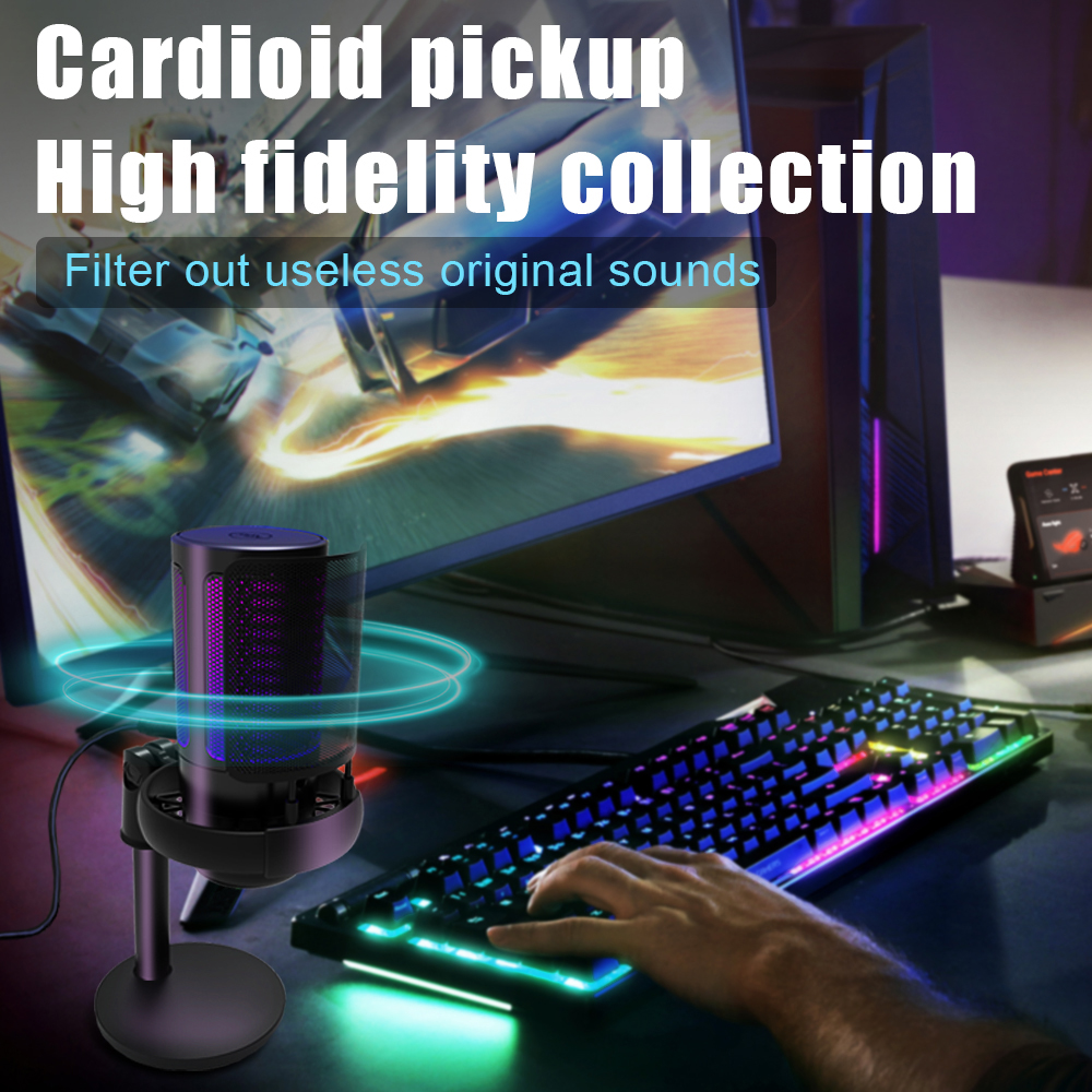 Gaming Microphone for PC:USB M - Pc Gaming Gaming 评论和价格