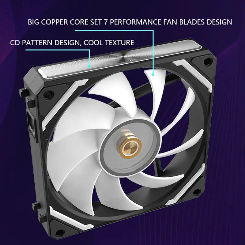UPSIREN WF-120 ARGB PWM 3PCS C - Argb Case Fan 评论和价格